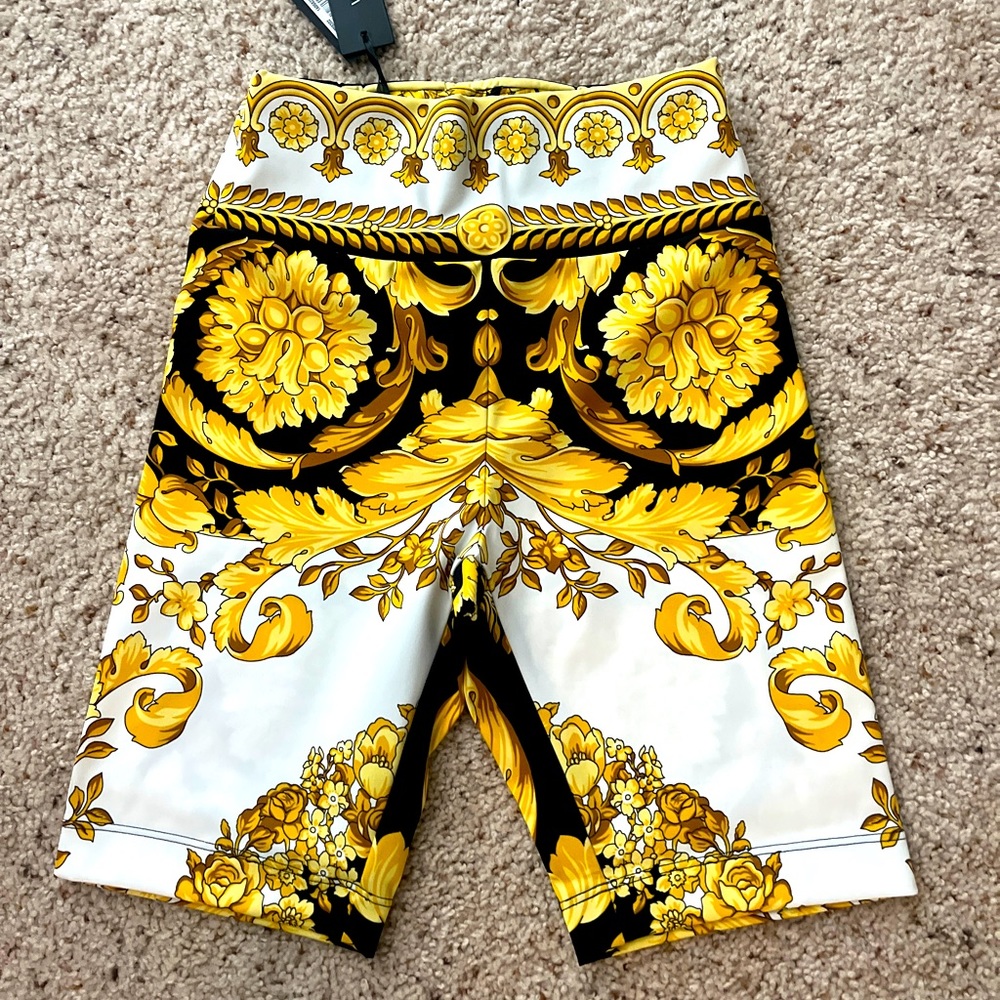VERSACE Barocco Print Bike Shorts